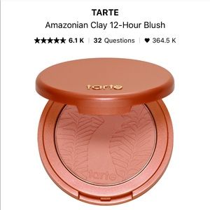 Tarte Amazonian Clay blush in Seduce (a rosy nude)